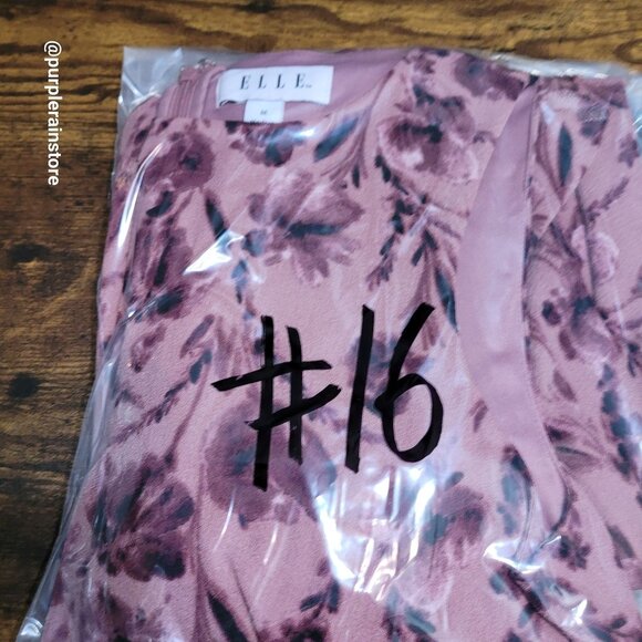 ELLE Floral Fit & Flare Dress M Coquette Ethereal Fairycore Gardencore Country - Picture 9 of 9